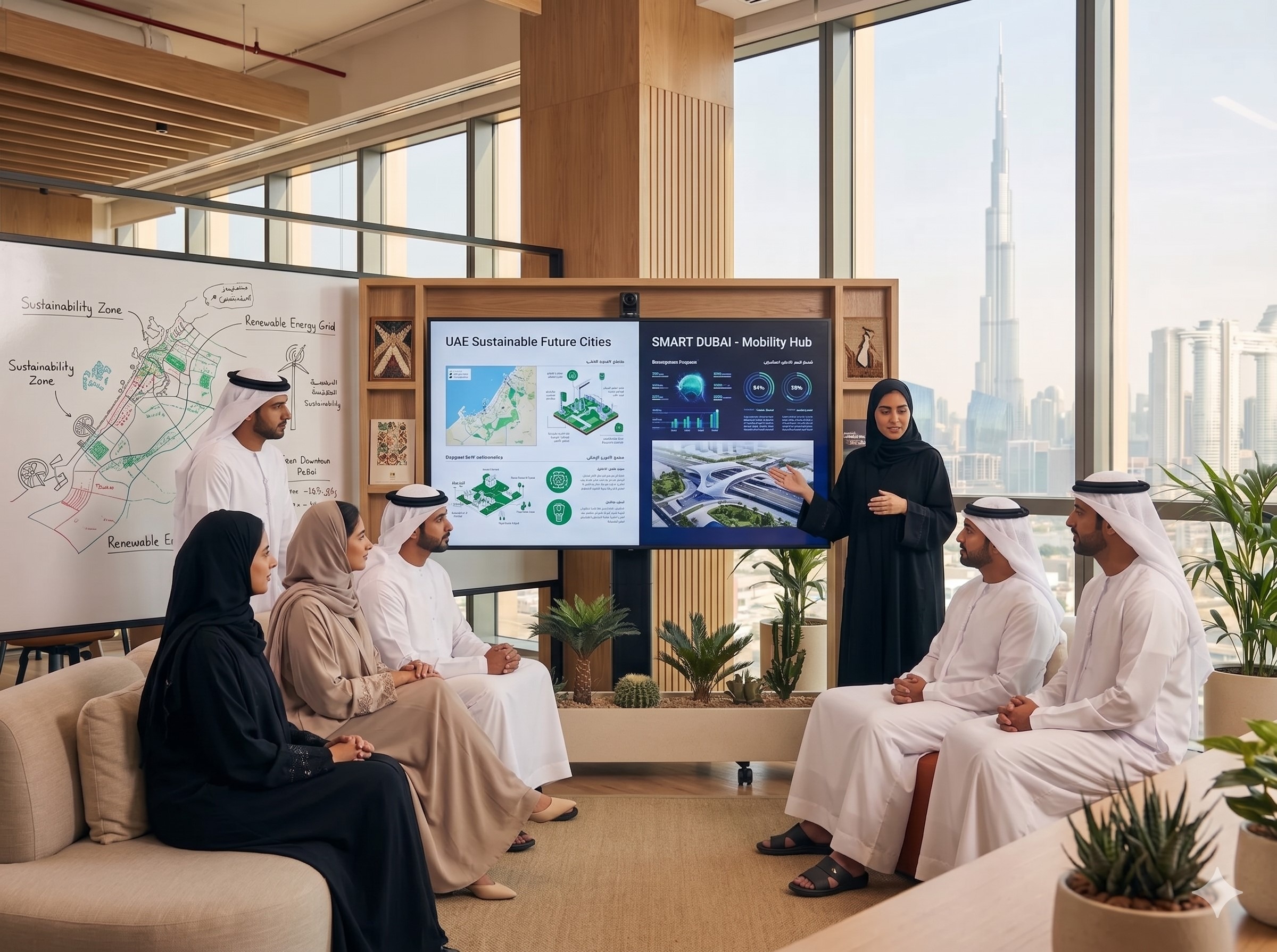 Trango Tech team collaborating in Dubai office